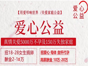 格尔木捐卵助孕生子 爱心志愿者招募